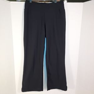 Lucy Black Crop Yoga Pants size XS